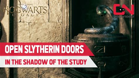 Here is the video tour to get an. . Hogwarts legacy how to open slytherin door